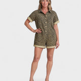 Nikki | Atsitiktinis Marškinėlių Suknelė su Laukinio Akcentu