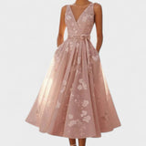 Catarina | Elegantiškas Midi Suknelė