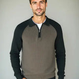 Peter™ | Užtrauktukas megztinis su raglan rankovėmis