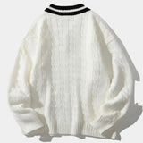 Poul™ | V-formos iškirpimas Megztinis