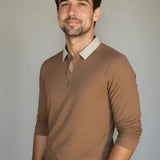 René™ | Elegantiška Ilgomis Rankovėmis Polo