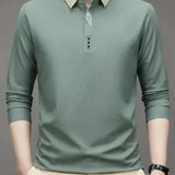 René™ | Elegantiška Ilgomis Rankovėmis Polo