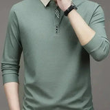 René™ | Elegantiška Ilgomis Rankovėmis Polo