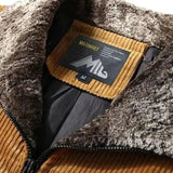 Rib™ | Šilta aksominė striukė