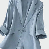 Modernus linijinis švarkas