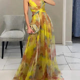 Madeline | Ilgas gėlių suknelė, skirta be pastangų elegancijai