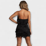 Layla - Mini suknelė vakarėliui, klubui ir gala