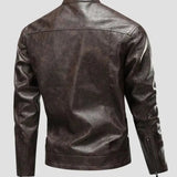 Juan™ | Amerikietiško Piloto Stiliaus Odinė Striukė