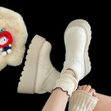 Benedita | Elegantiški platforminiai batai šaltoms dienoms