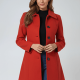 Ieva - Moteriškas žieminis paltas su viena saga