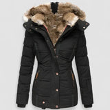 Sofia – Šiltas Žiemos Paltas Su Kailiniu Pamušalu