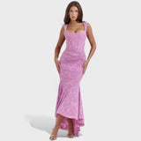 Cesca - Skulptūrinės silueto suknelė