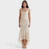 Cesca - Skulptūrinio silueto suknelė