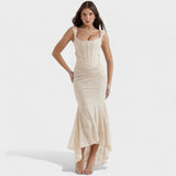 Cesca - Skulptūrinio silueto suknelė