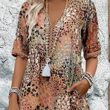 Lia | Moteriška Midi Suknelė Iš Lengvos Medžiagos