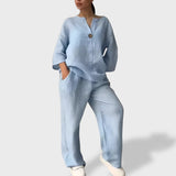 Letícia™ | Lengvas lino komplektas vasarai