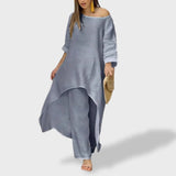 Filipa™ | Lengvas lino komplektas atostogoms