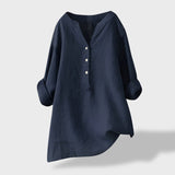 Beatriz™｜Lengva lino marškiniai vasarai