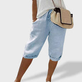 Mariana™ ｜ Lengvi Medvilniniai ir Lino Šortai