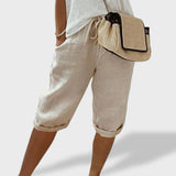 Mariana™ ｜ Lengvi Medvilniniai ir Lino Šortai