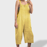 Mariana™ | Elegantiškas vasarinis lino kombinezonas