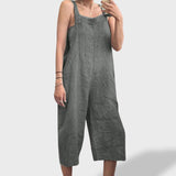 Mariana™ | Elegantiškas vasarinis lino kombinezonas