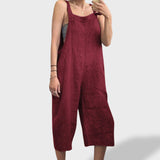 Mariana™ | Elegantiškas vasarinis lino kombinezonas