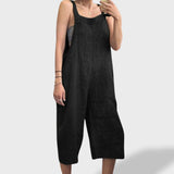 Mariana™ | Elegantiškas vasarinis lino kombinezonas