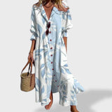 Odessa - Boho Lino Suknelė