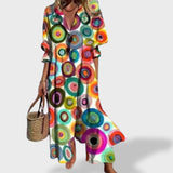 Odessa - Boho Lino Suknelė