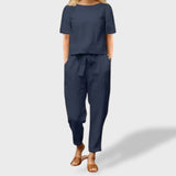 Helena™｜Vasaros Komplektas – Linas ir Medvilnė