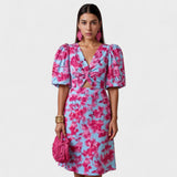 Lily - Tropinė Ugnies Suknelė