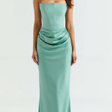 Esmeralda | Fiorella Ilga suknelė su korsetu