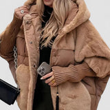 Dominika | Šiltas paltas su gobtuvu