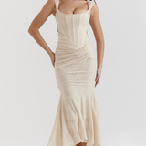 Nalina™ | Maxi Suknelė – Elegancija Kiekviename Detalyje