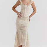 Nalina™ | Maxi Suknelė – Elegancija Kiekviename Detalyje