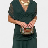 Luana® | Elegantiška suknelė su V formos iškirpte