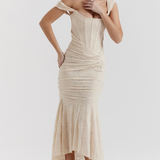 Nalina™ | Maxi Suknelė – Elegancija Kiekviename Detalyje