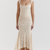 Nalina™ | Maxi Suknelė – Elegancija Kiekviename Detalyje