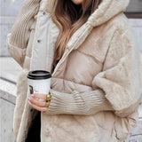 Dominika | Šiltas paltas su gobtuvu