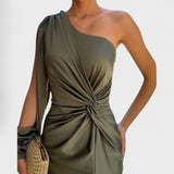 Kelly - Asimetrinė vakarinė suknelė