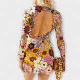 Dolores - Suknelė su gėlių raštais