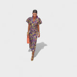 Lily - Tropinė Ugnies Suknelė