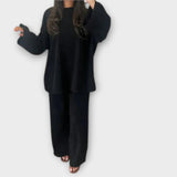 Ingrid – Plus Size Acanalado Stiliaus Komplektas