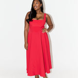 Amélia™ | Laikinas ir sklandus midi suknelė