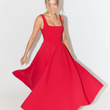 Amélia™ | Laikinas ir sklandus midi suknelė