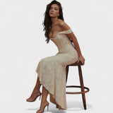 Cesca - Skulptūrinio silueto suknelė