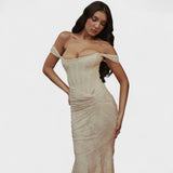 Cesca - Skulptūrinės silueto suknelė