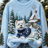 Lucia - Retro Gyvūnų Flanelės Moteriška