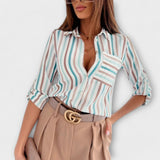 Romina | Klasikinė apykaklės blusa